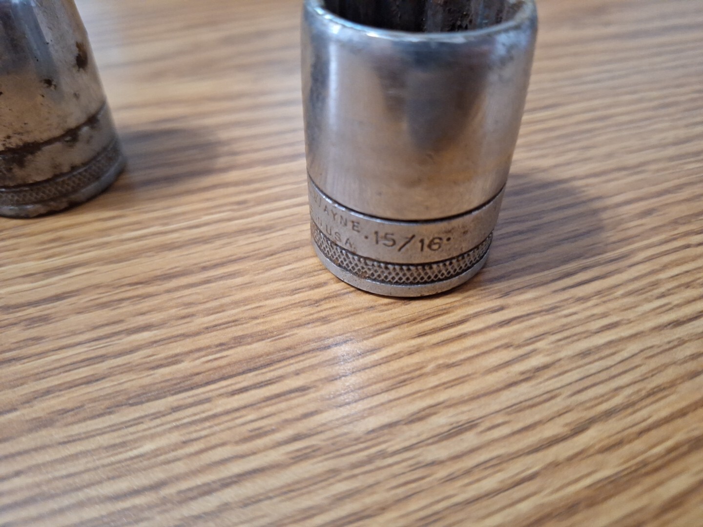 Vintage S-K Wayne Tools 1/2″ Drive 12 Point Sockets & 6 Point Socket