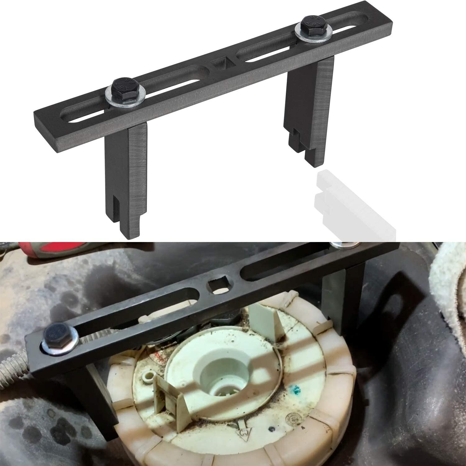 Fuel Pump Tank Lid Cover Adjustable Spanner Wrench Removal Tool For Chrysler BMW