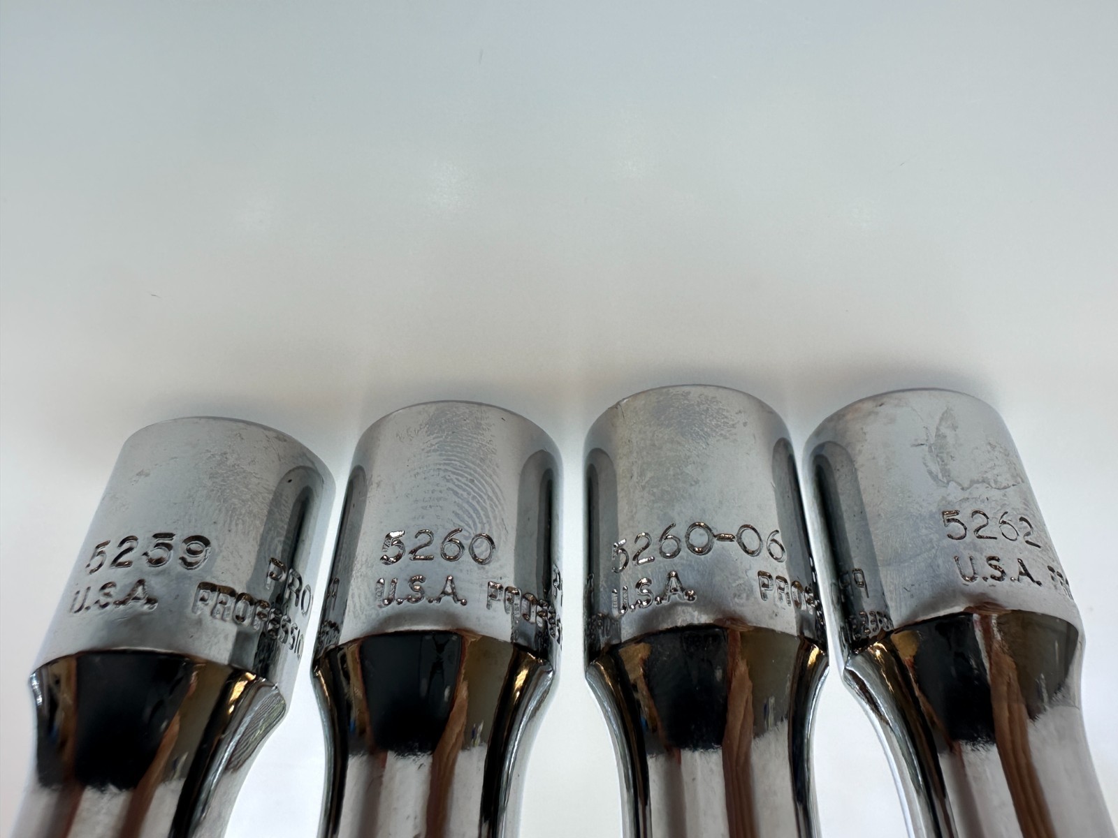 🇺🇸 NEW Proto Tools USA 4pc 3/8” Drive Knurled Extension Set 1-3/4″ to 12″ Long