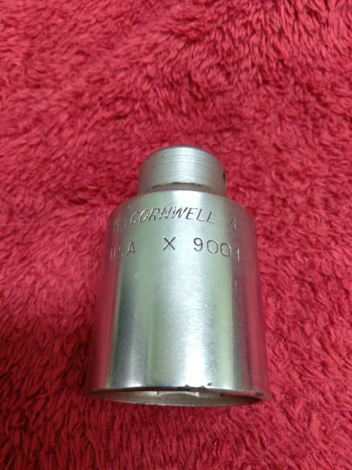 Vintage Cornwell Tools – # 4 USA X 9001 Specialty Socket – 3/8″ Drive