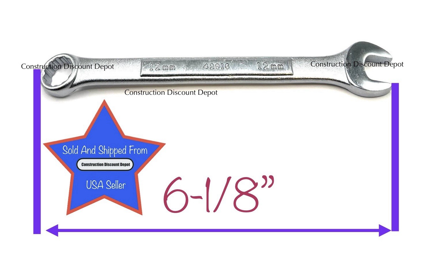 CRAFTSMAN Combination Wrench Metric 12mm CMMT42916 12-point