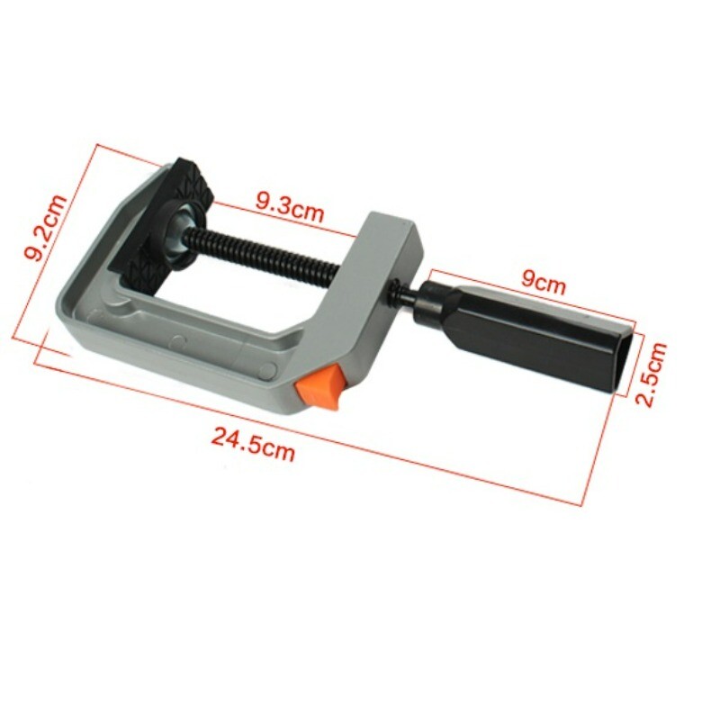 Aluminium G-clamp Woodworking Jig Lightweight F-clamp C-clamp Woodworking Jig
