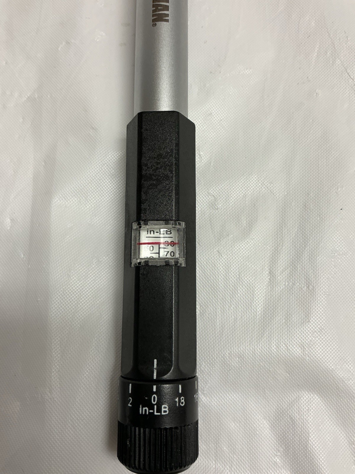 Steelman 1/4 in. Drive Adjustable Torque Wrench, 30 to 150 Inch Pounds