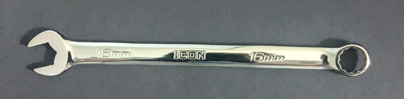 ICON WCAM-14 COMBINATION WRENCH ANTI SLIP 12 POINT METRIC POLISHED (YOU PICK)