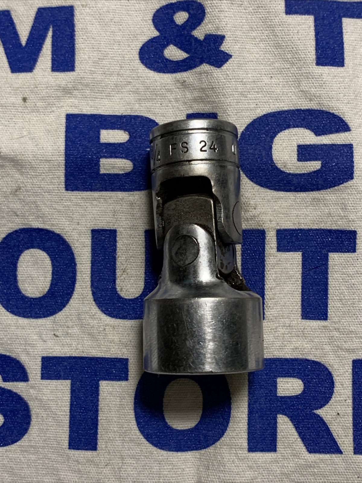 1967 Snap-on Tools USA 3/8″ Drive 3/4″ 6pt Swivel Socket FS24