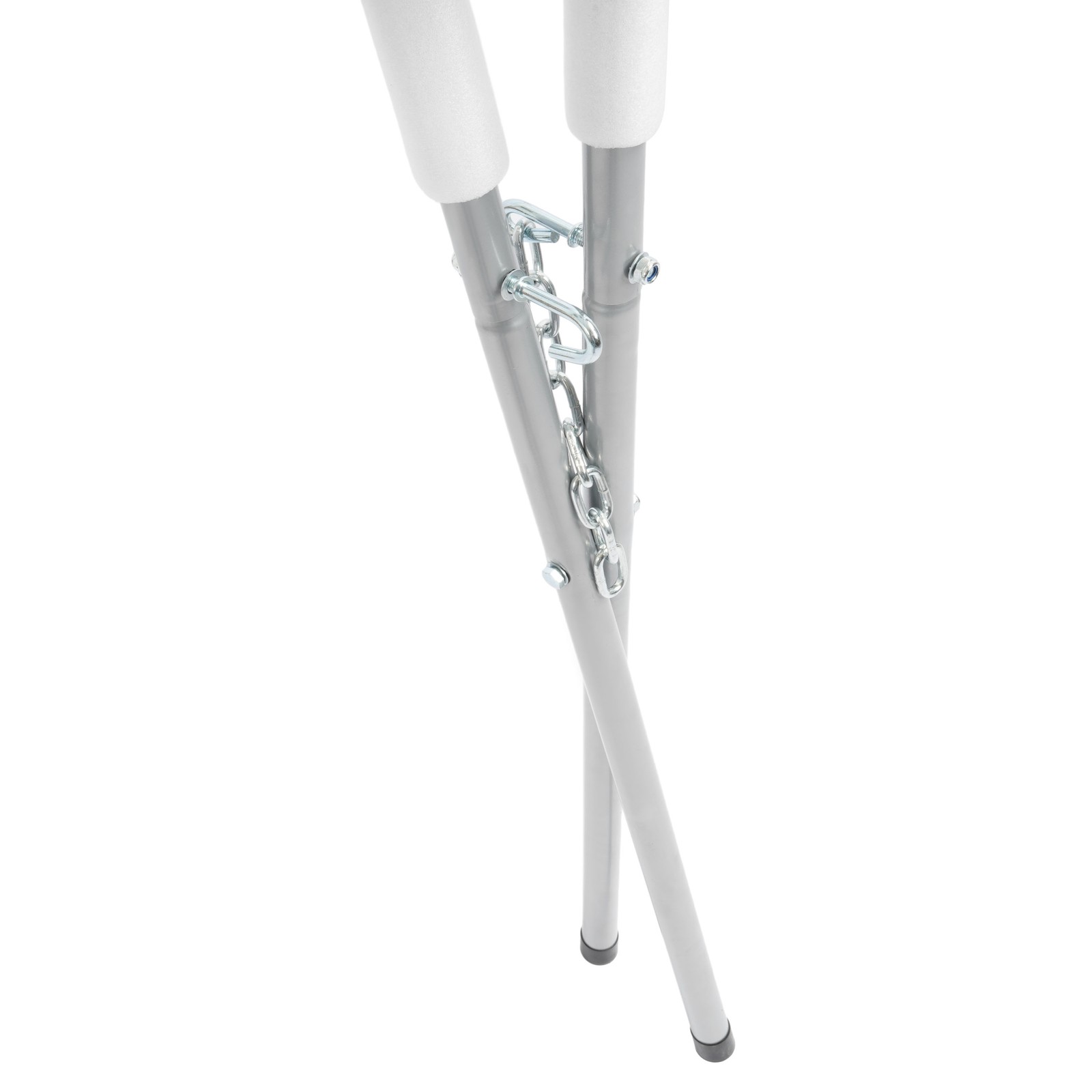 Heavy Duty Auto Body Painting Adjustable Work Stand 500 LBS For Bumpers Silvery