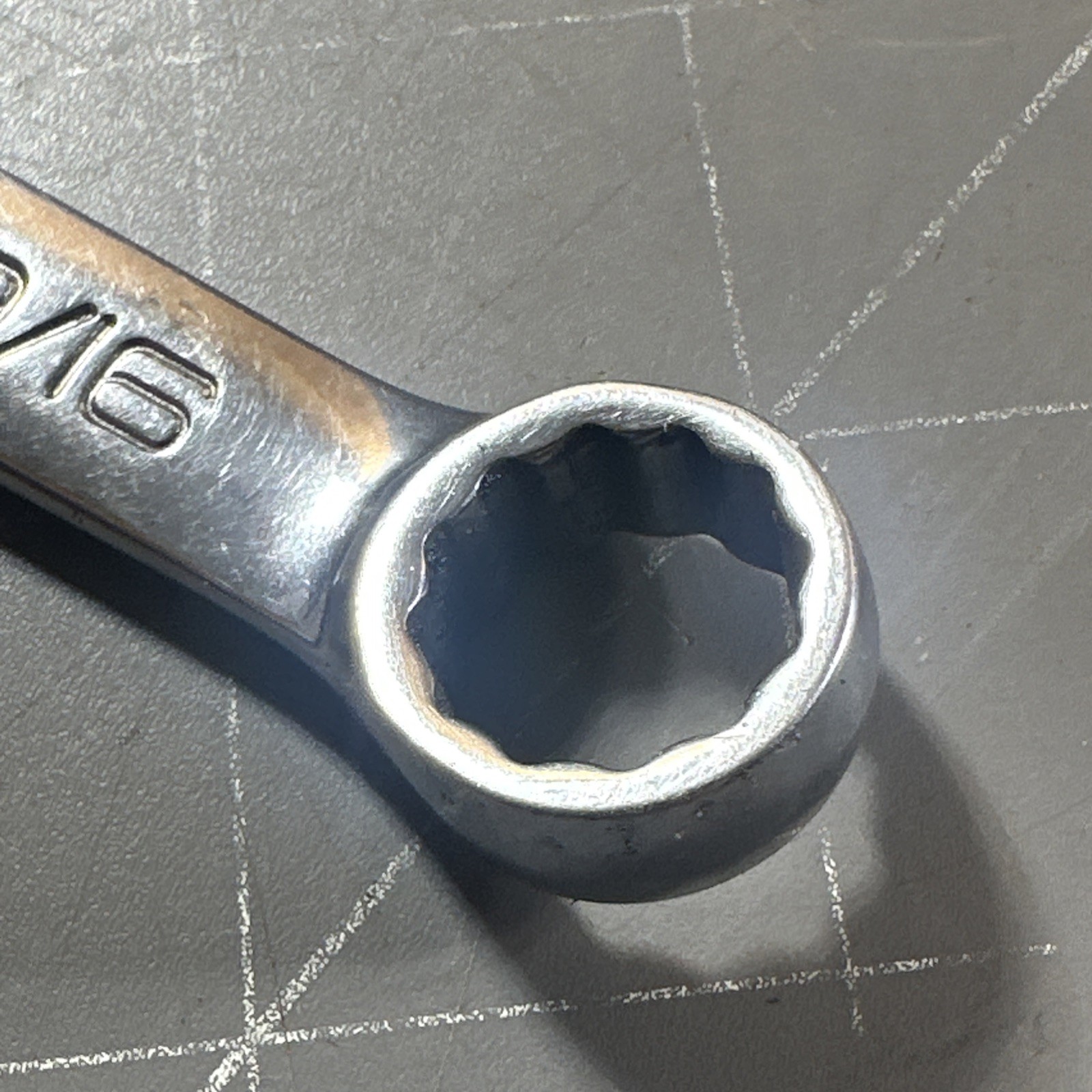 Snap on Tools 9/16″ Inch Short Combination Wrench SAE OEX180B USA