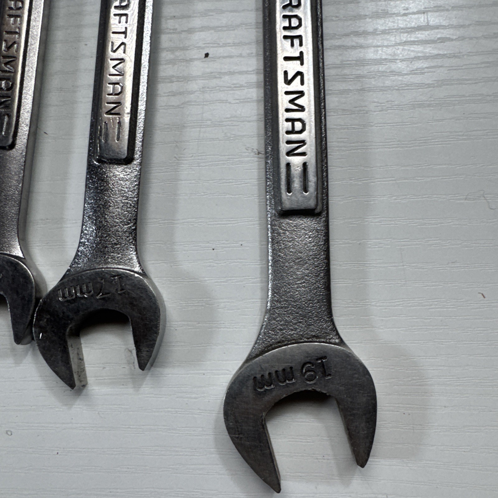 Sears Craftsman 6 Point 11 Piece Metric Wrench Set See Photos