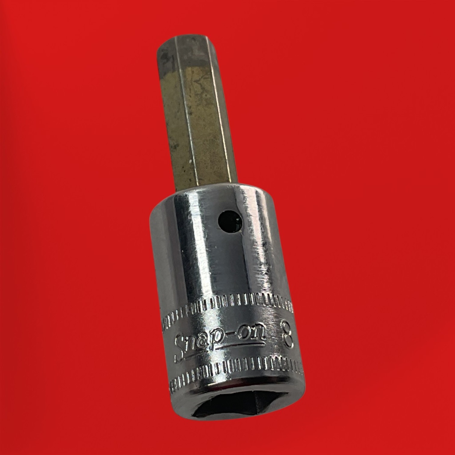 Snap-on Hex Bit Socket 8mm 3/8″ Drive FAM8A Sold As Pictured Mechanic Tool USA