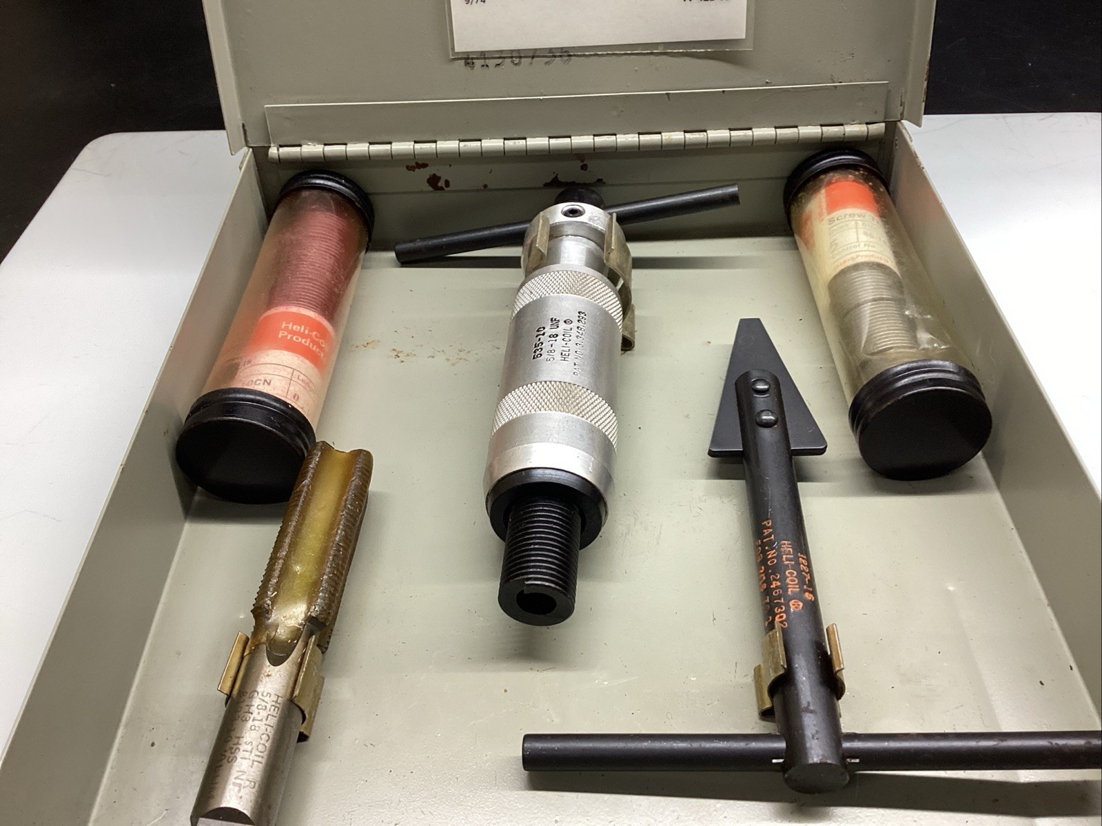 Helicoil 4132-10-1 5/8-18 UNF Thread Repair Kit Plus 535-10 Prewinder