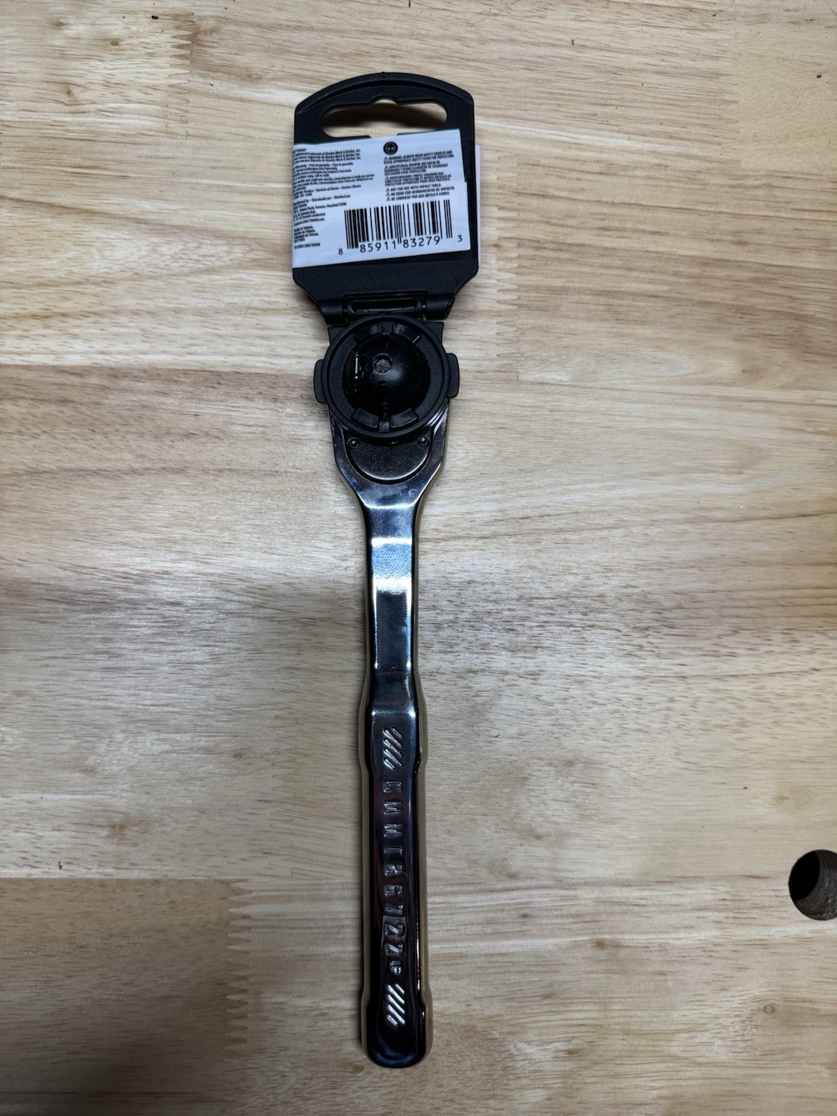 New CRAFTSMAN 3/8” Drive 90-tooth Ratchet Polished Heavy Duty.