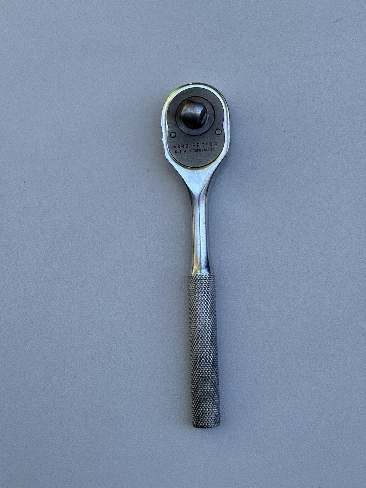Proto 5249 3/8 Drive Ratchet Pear Head U.S.A. Professional Vintage Tool