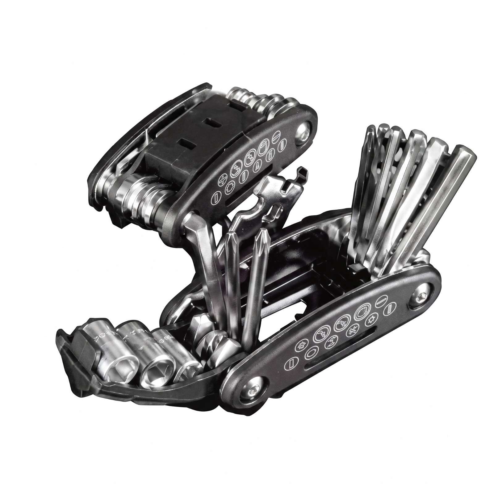 16-in-1 Socket Wrench Set, Non-Slip Rotating Head. Durable Stainless Steel for H