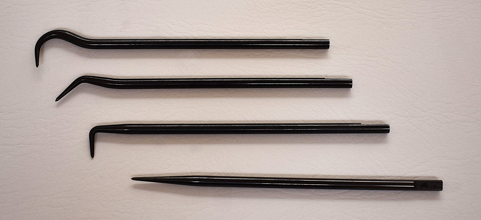 Blue Point by Snap On PSLRQC4LT 4 Piece Soft Grip LIGHTED Hook Pick Awl Set