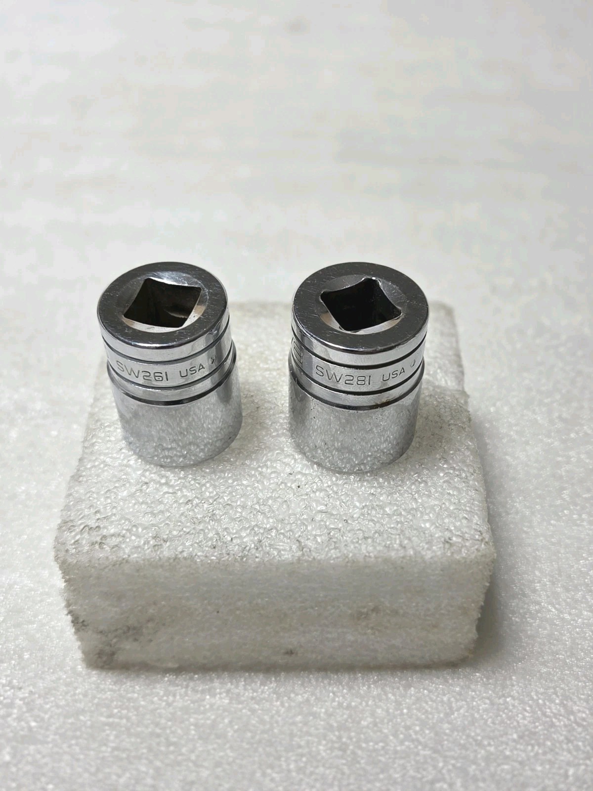 2 – Snap‑on Sockets SW‑Series SW261 (13/16″) / SW281 (7/8″) 1/2″ Drive 12 Pt.