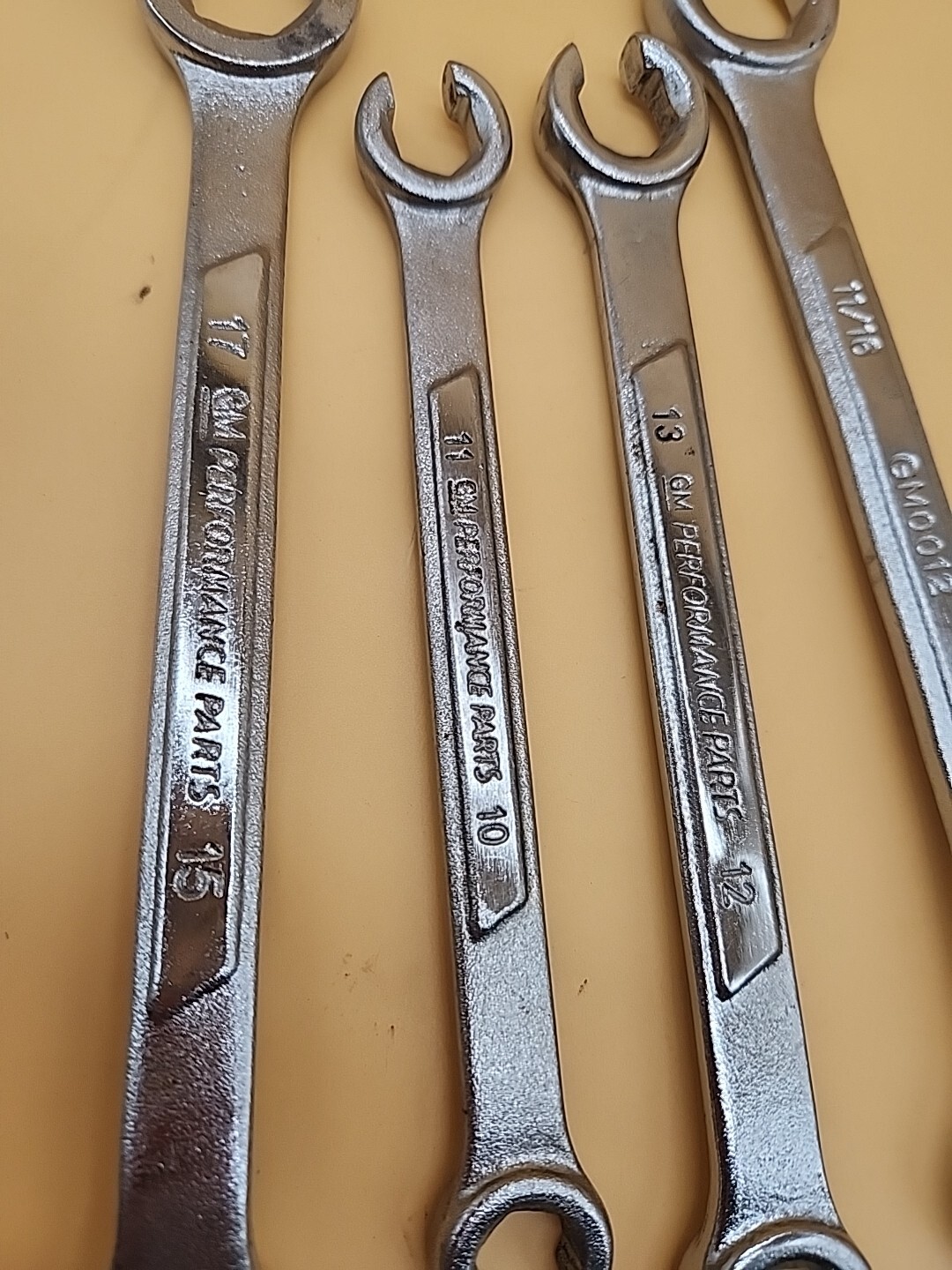 GM performance Wrench Set 4ea 15×17, 11×10, 12×13 ,11/16×5/8
