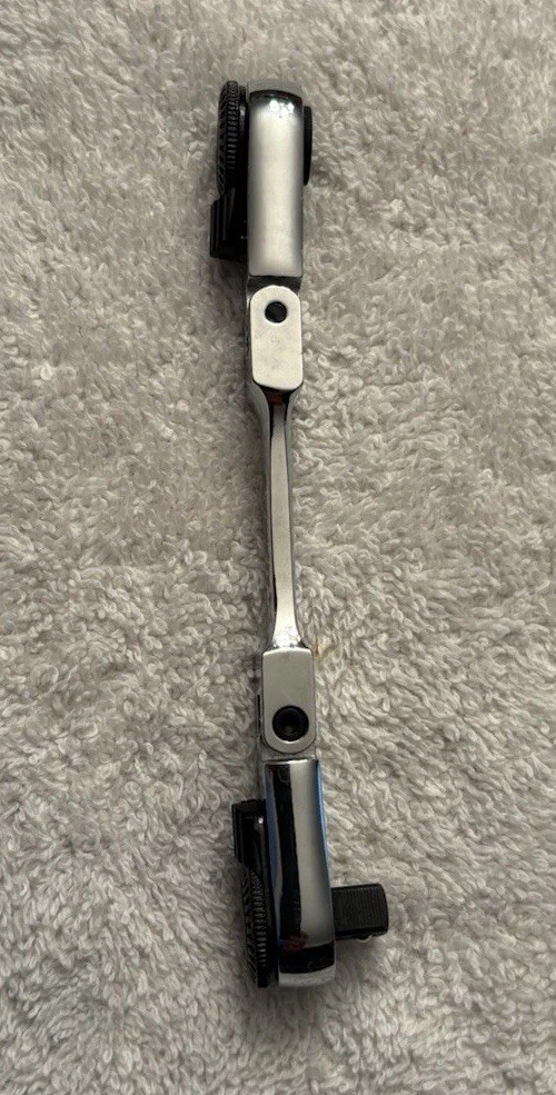 EZRED Micro Combo Dual Ratchet Socket w/1/4” Square Drive Magnetic Bit Drive
