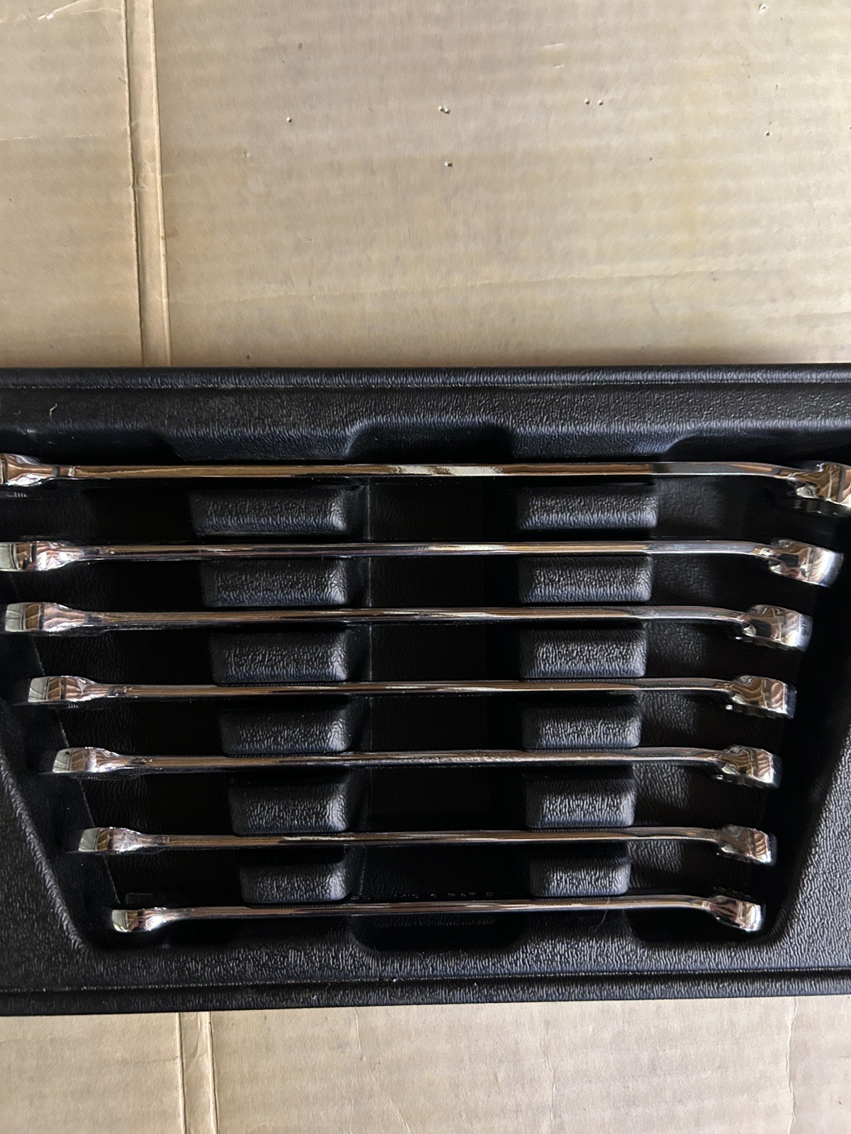 Snap on 7 Pc metric Flank Drive Plus Wrench Set 10-17mm
