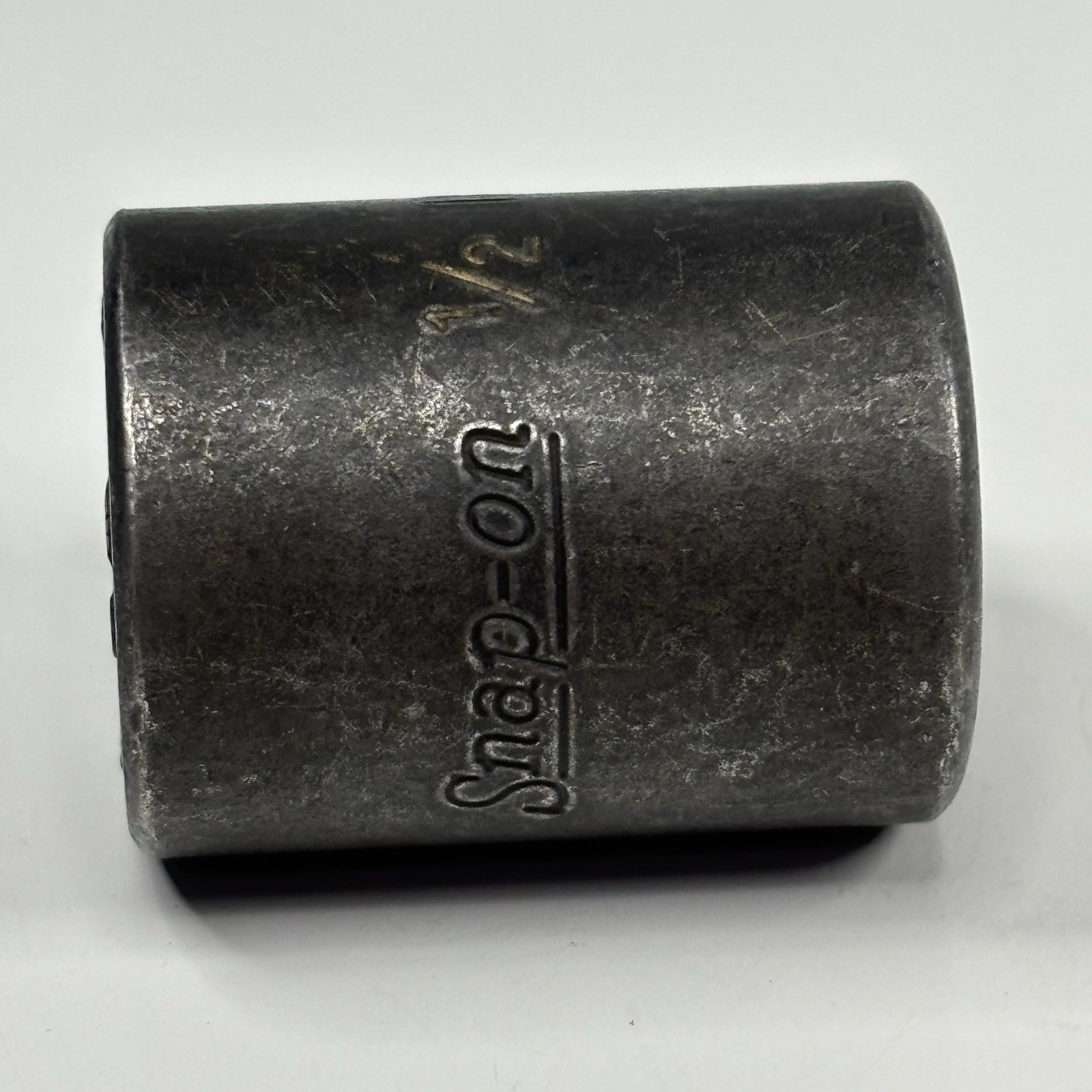 Snap On IMF160 3/8 Dr 6Pt SAE 1/2 Flank Dr Shallow Impact Socket USA VTG 1991