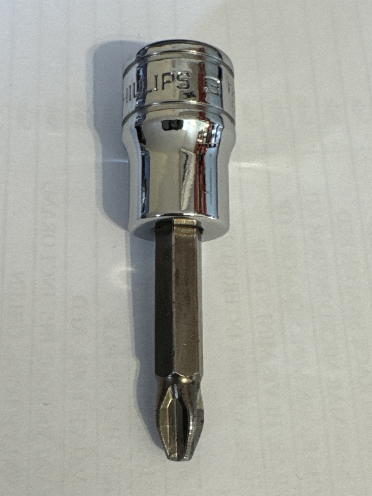 Snap On 3/8 Drive No 3 Phillips Bit Socket