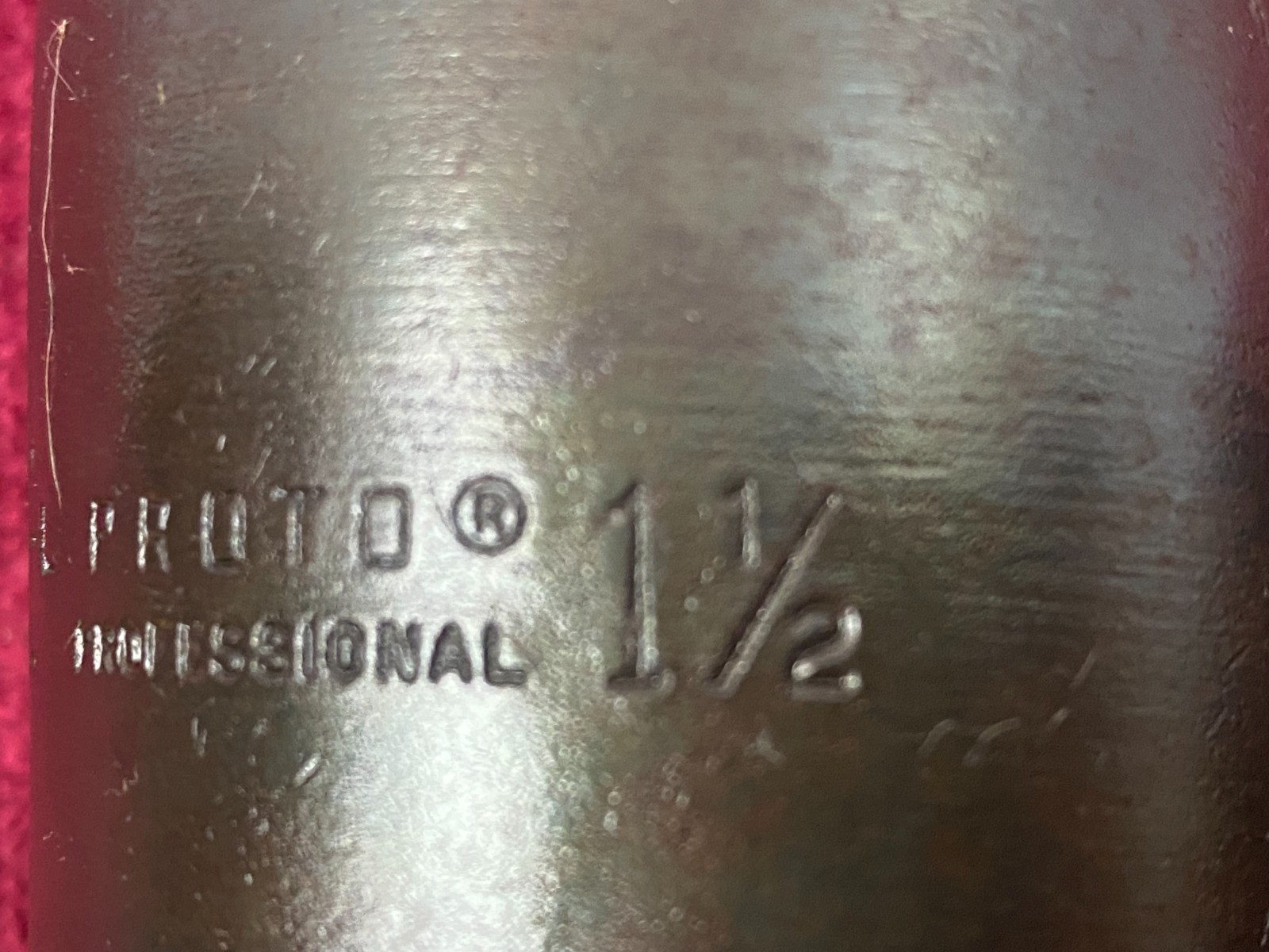 Vintage Impact Socket Pair, 1 Inch Drive, 2 piece 6-point Blackened, 10024-L
