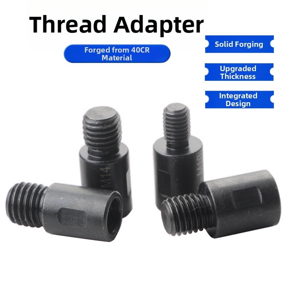 Thread Adapter Conversion Set M10 to For M14 4pcs for Angle Grinder Drill Bits