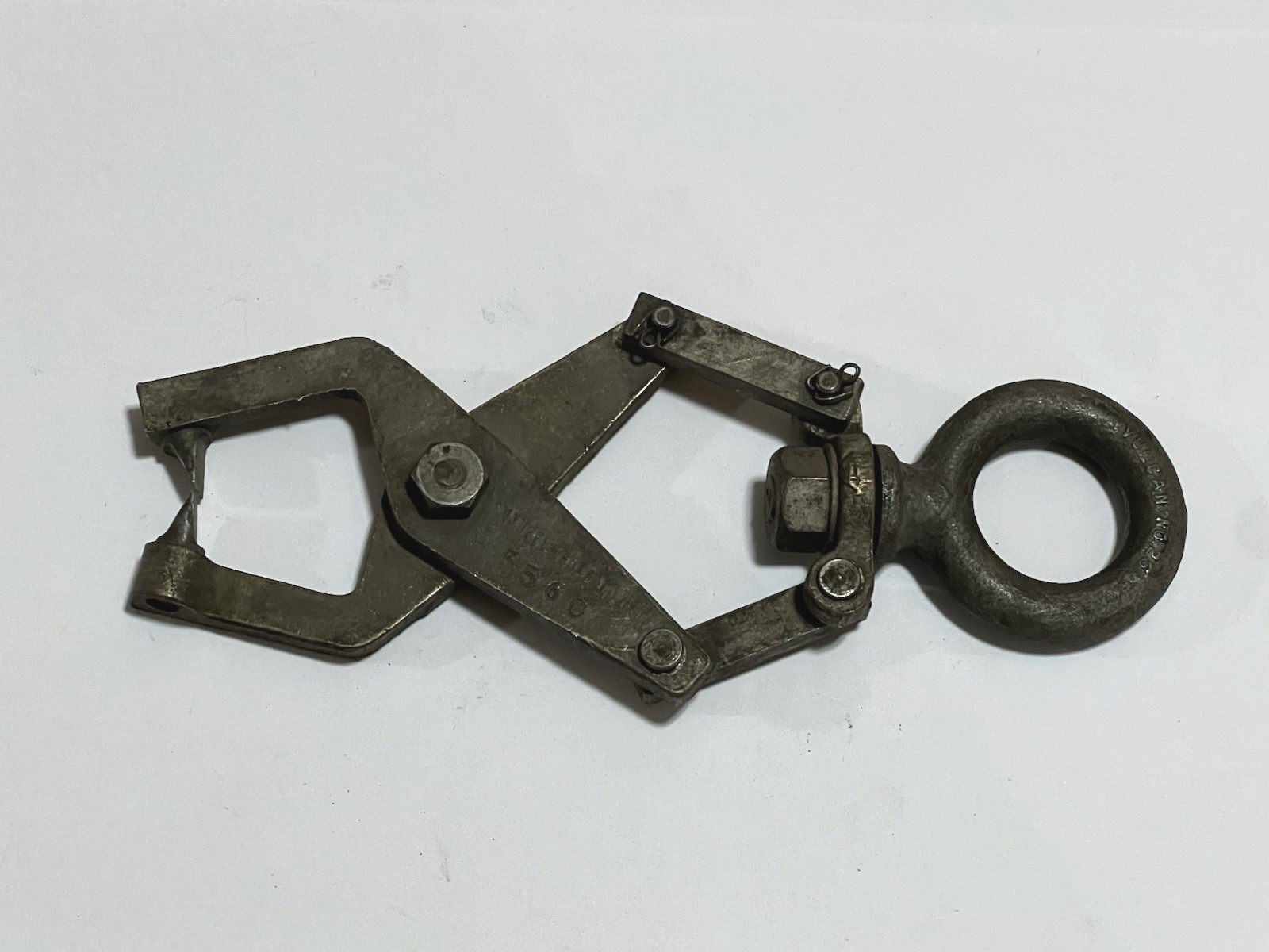 Manzel Buffalo 5560 Scissor Type Brass Lifting Remover Puller Tool Ford USA RARE