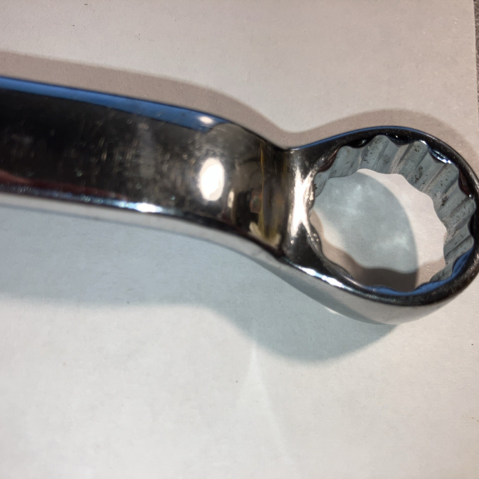 Snap-on Tools XB2022 5/8″ x 11/16″ Offset Box End Wrench Underlined Logo USA