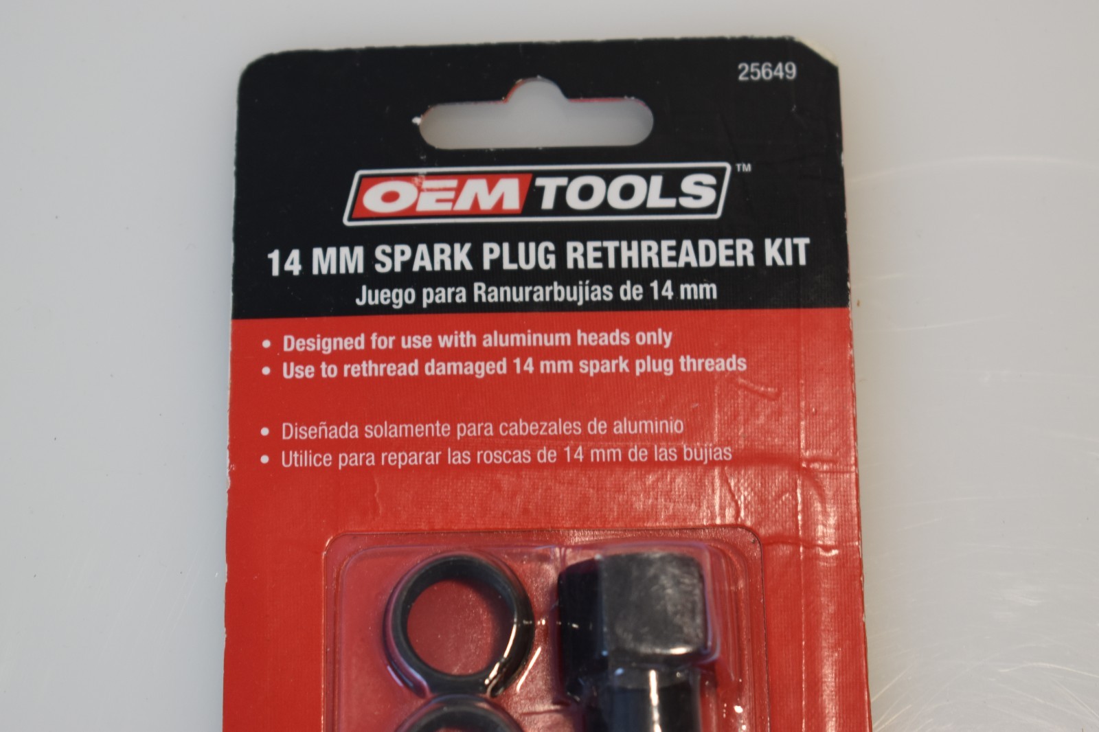 OEM Tools 25649 14mm Spark Plug Rethreader Kit New in Package