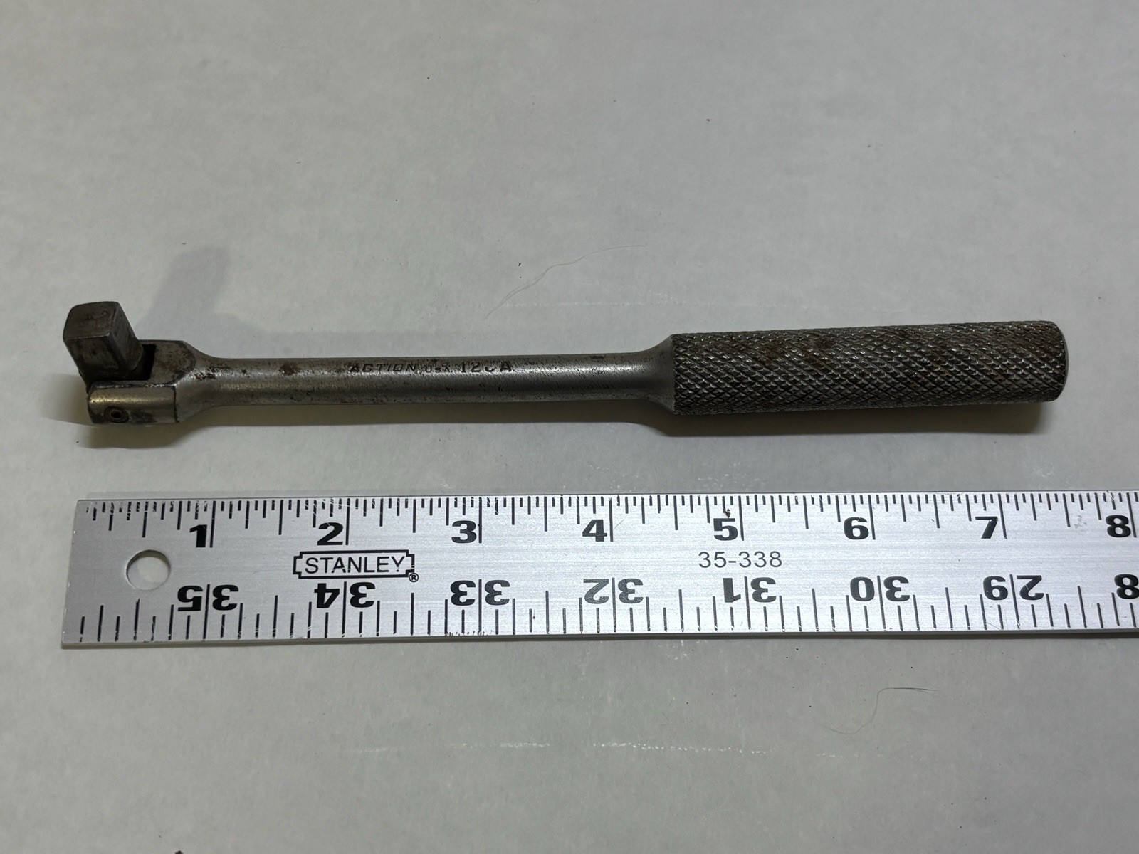 ACTION 12 JA 3/8 Inch Small Breaker Bar Swivel Made in USA