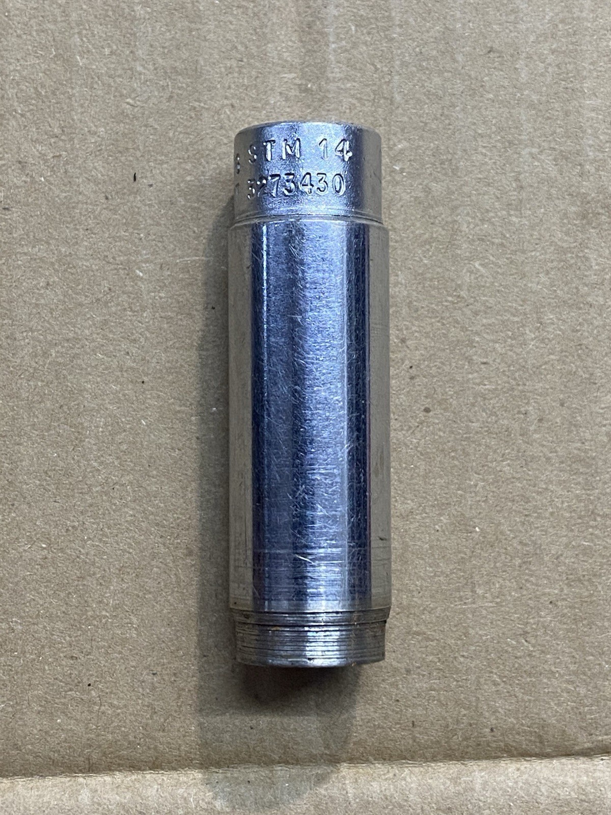 Snap On Tools 1/4dr Chrome 6pt Deep Well 7/16 Socket Stm14