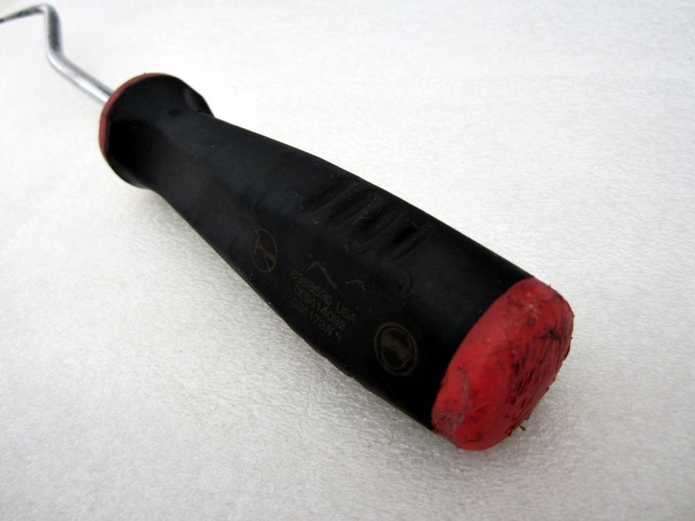 Snap-on Radiator Hose Pick Tool SGA173A Soft Grip Handle Red USA