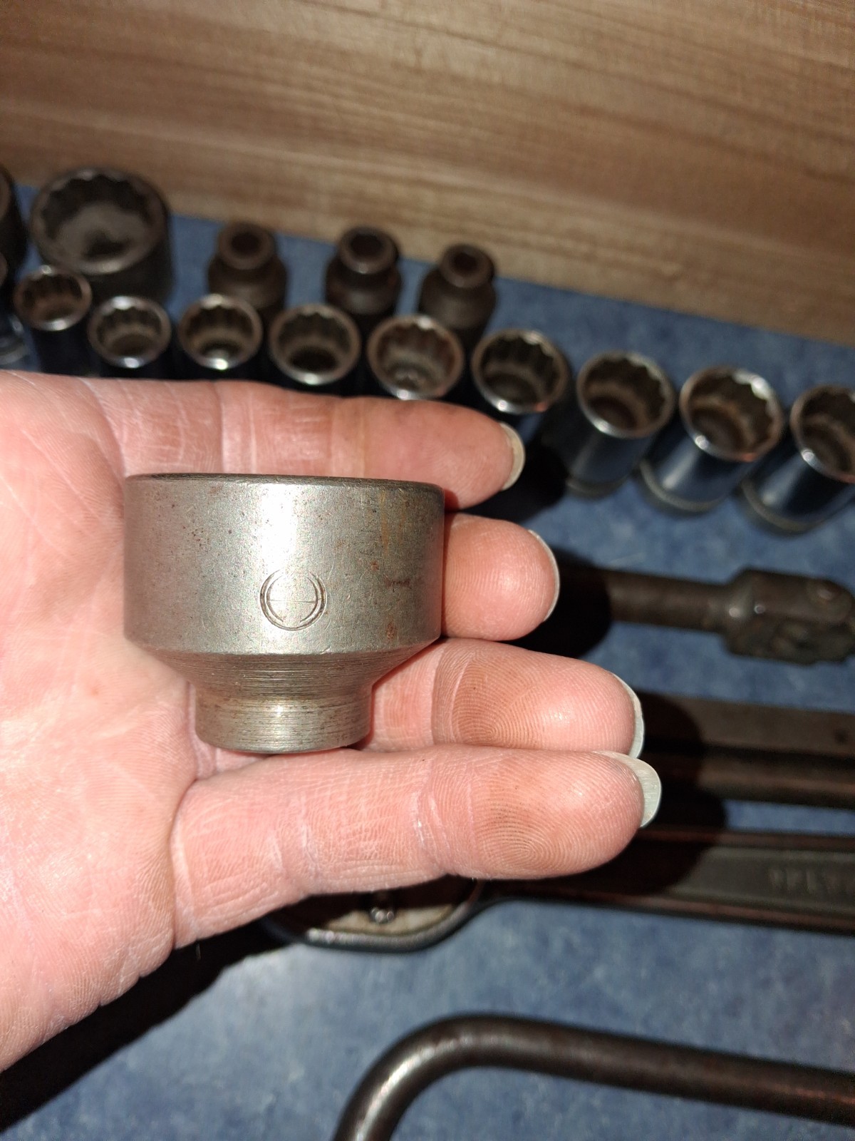 26 Piece Pre War Mixed Socket Wrench-Sockets-Plomb-Hinsdale-Indestro-Super-truth