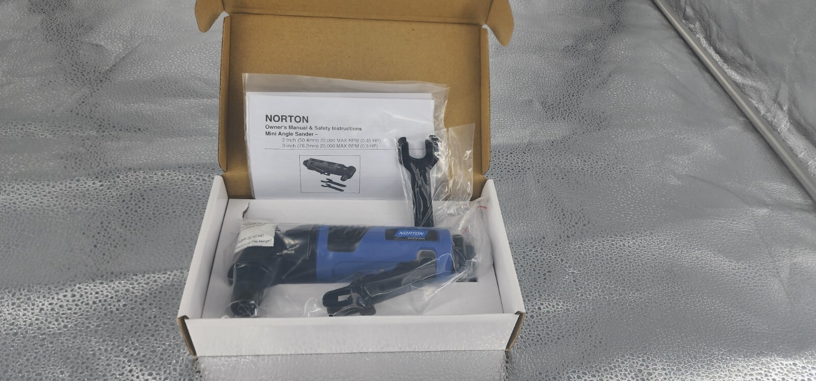 Norton 3″ Angle Grinder 69957382154 With 3″ TR Disc