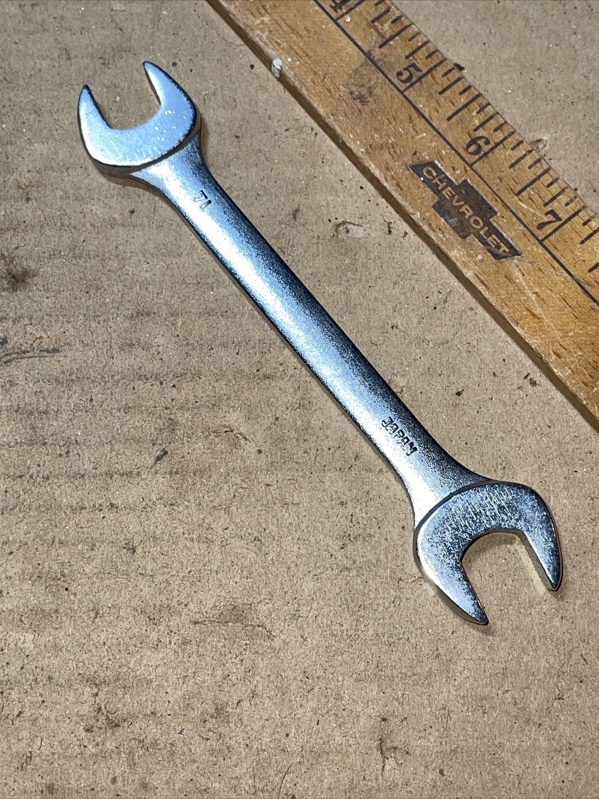 Vintage Showa 9/16 In X 5/8 In SAE Open End Wrench Japan