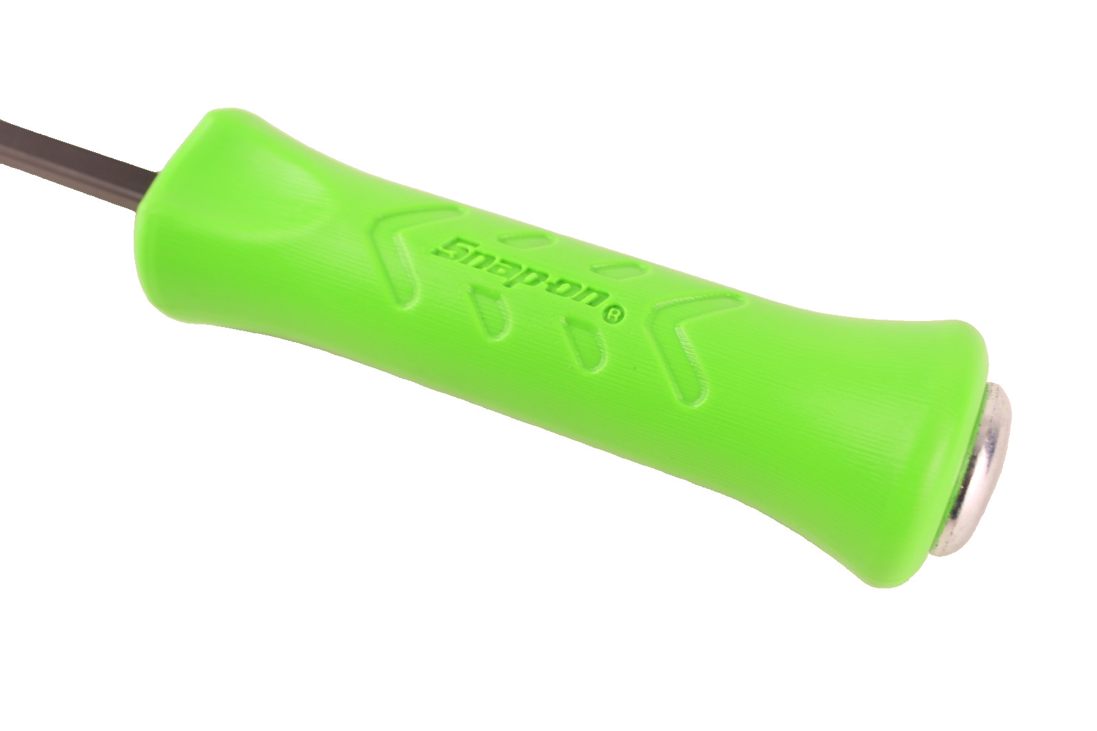 Snap-on Tools USA NEW GREEN GRIP 8″ Length Angled STEEL Striking Pry Bar SPBS8AG