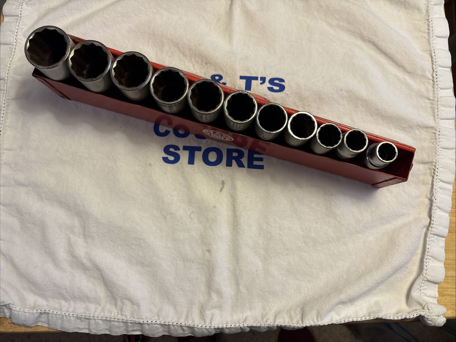 Mac Tools 1/2″ Dr 1/2″ – 1-1/8″ 12pt Deep Chrome Socket Set (no 7/16) SVD122TR
