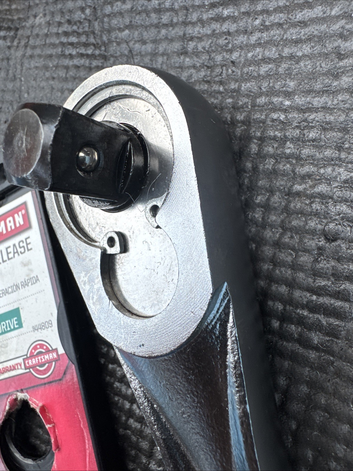 Sexy Sears Craftsman USA Nos 1/2” Drive Quick Release Ratchet 44809 On Hang Tag