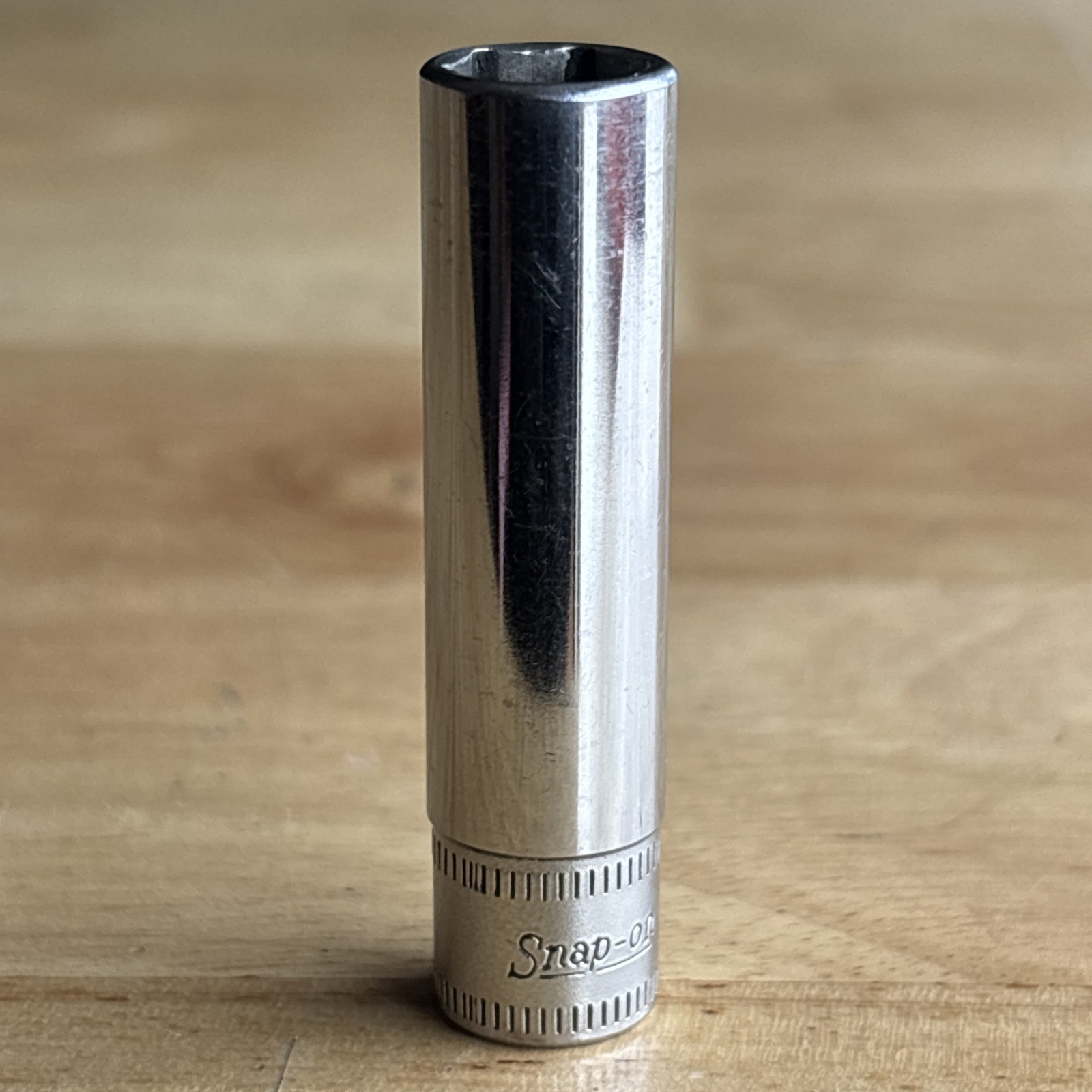 Snap On Tools 9mm Deep Socket 1/4″ Drive 6 Point TMM9 Vtg USA