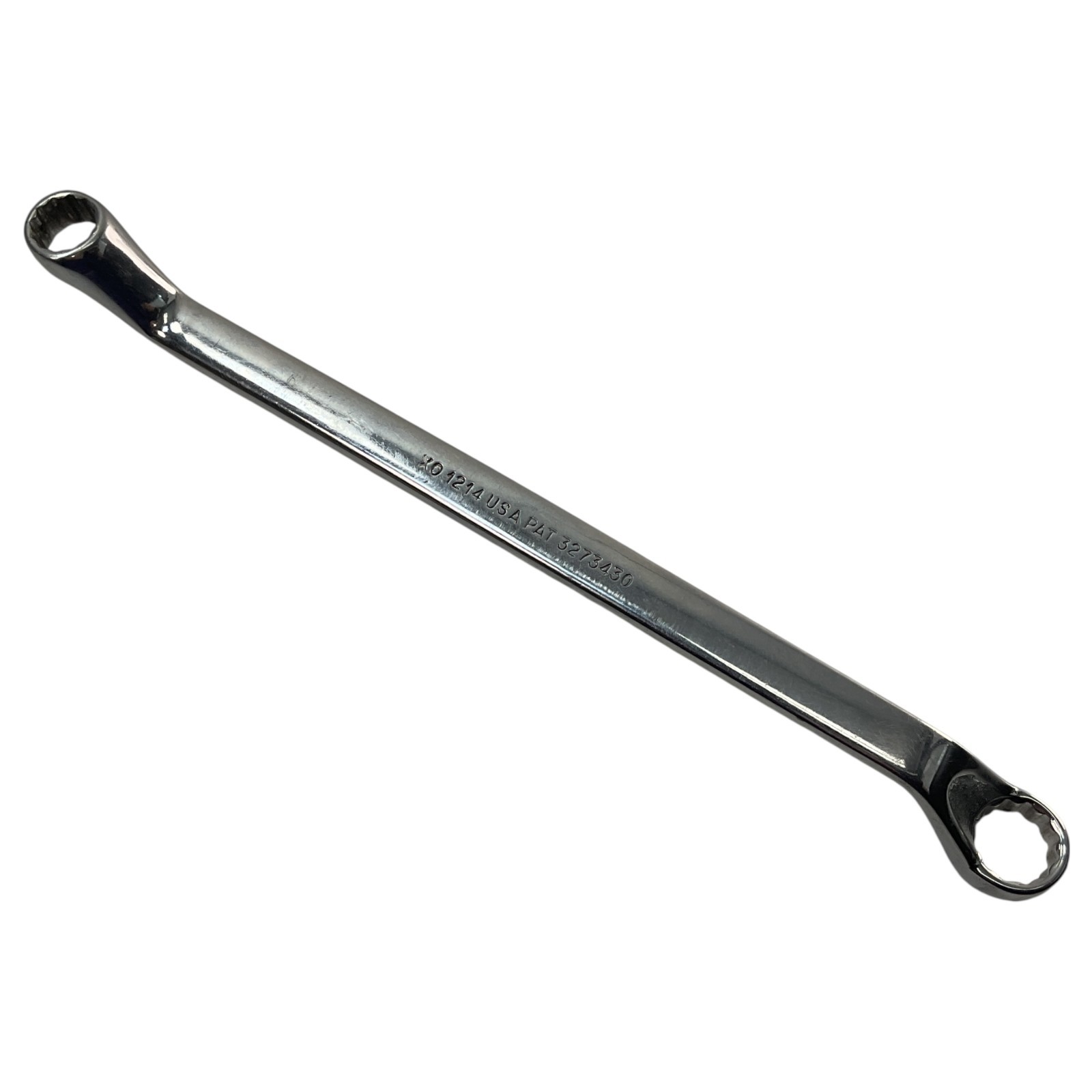 Snap-On Deep Offset Box Wrench 3/8″ 7/16″ XO1214 12 Pt As Pictured Mechanic Tool