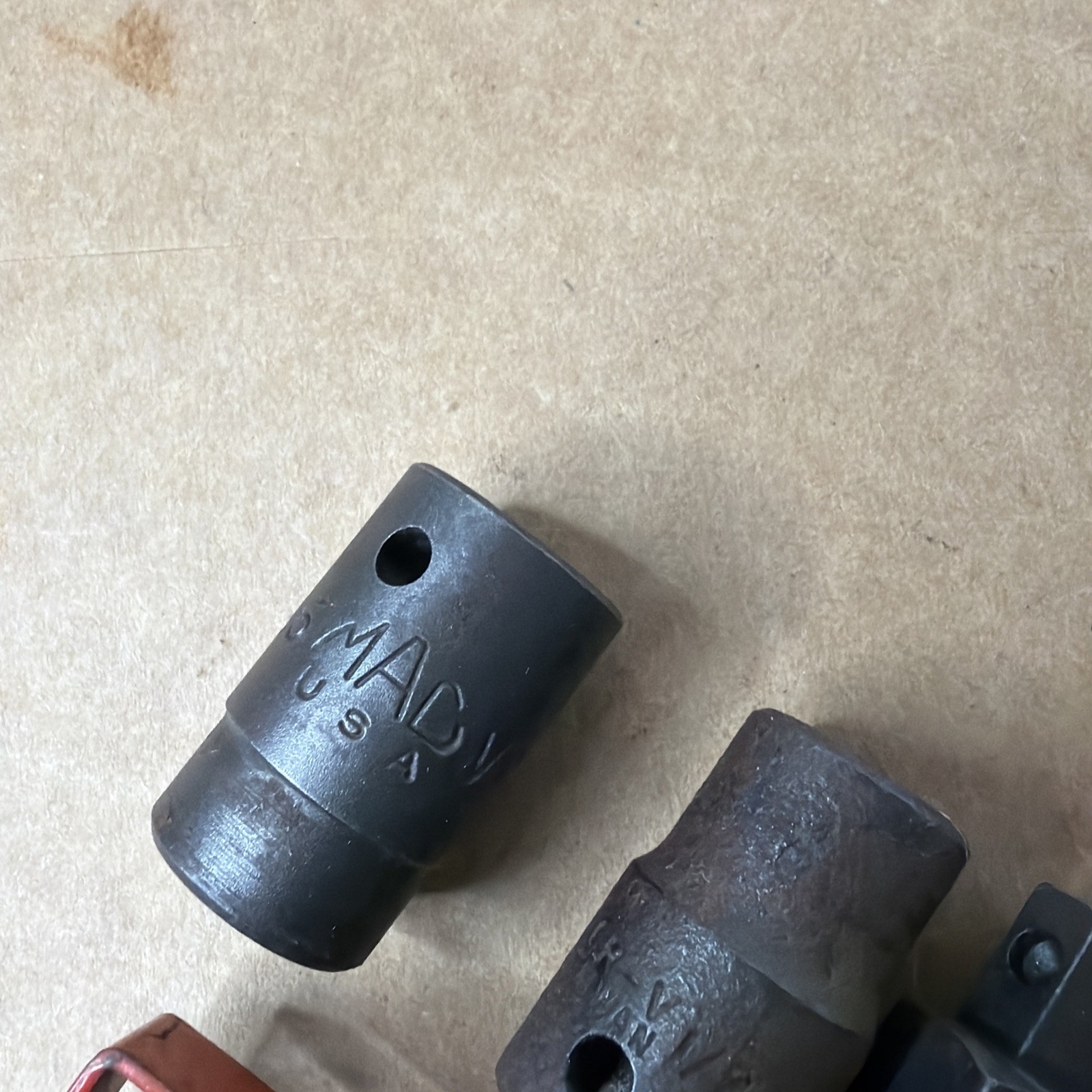 MAC TOOLS 6 PC DRIVE IMPACT SOCKET SET VT-8 METAL TRAY USA