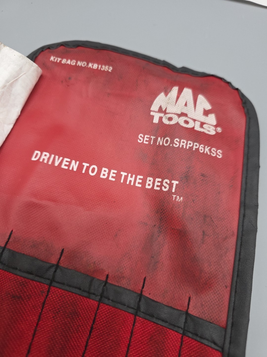 MAC Tools Kit Bag Pouch for Punch Set SRPP6KSS (No Tools Included)