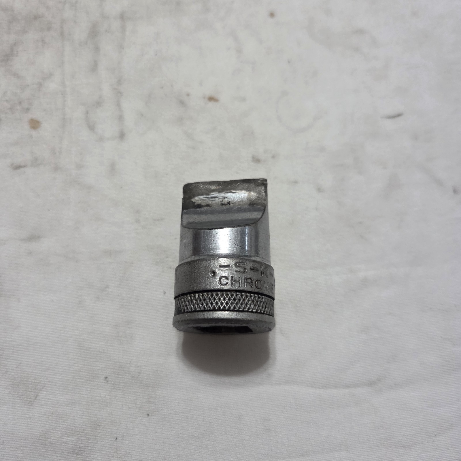 Vintage SK Tools 40809 Drag Link Chrome Socket 1/2” Drive – Made in USA