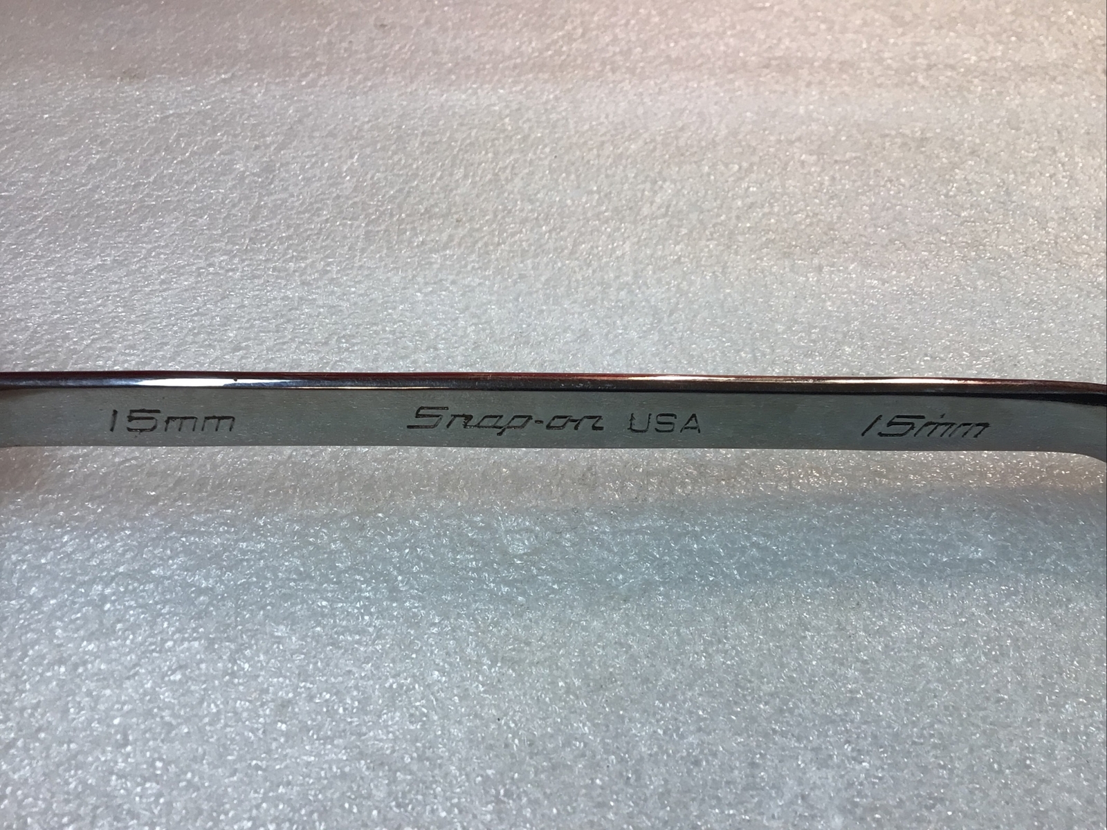 Snap On#SOEXM15 – 15mm, 12 Pt. Flank Dr. Plus Standard Combo Wrench-USA-NICE-