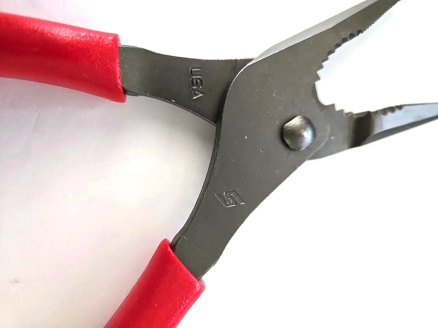 New Snap-on™ Orange 7″ Soft Grip Long Nose Slip Joint Pliers LN46ACF LN46ACFO