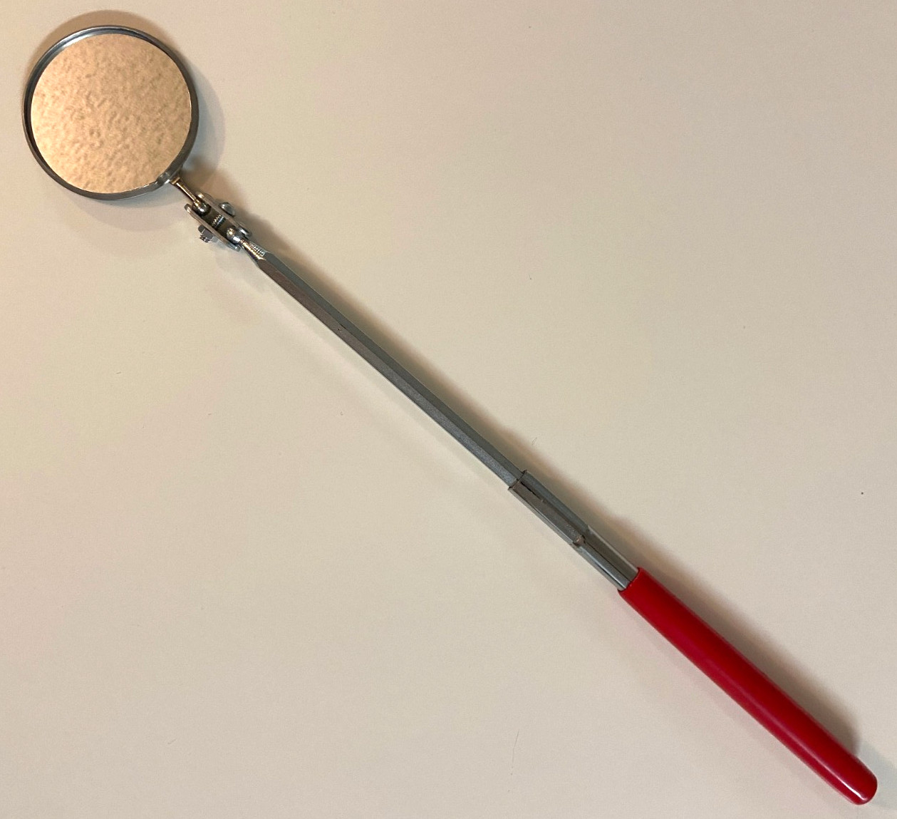 Adjustable Mirror Telescopic Retractable Inspection Work Hand Tool Maintenance