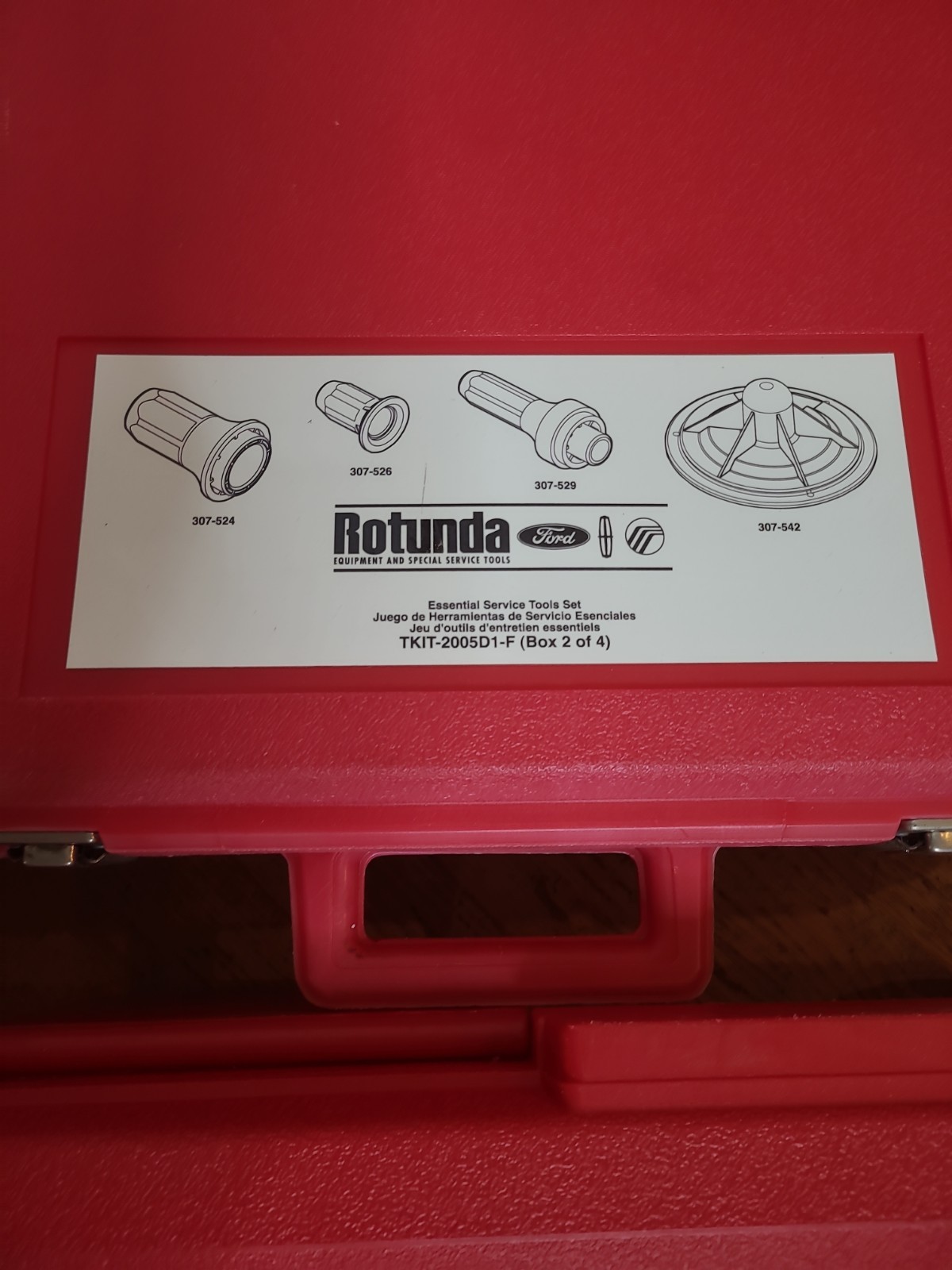 Rotunda/Ford TKIT-2005D1-F(Box1,2,3and4) Essential Service Tools