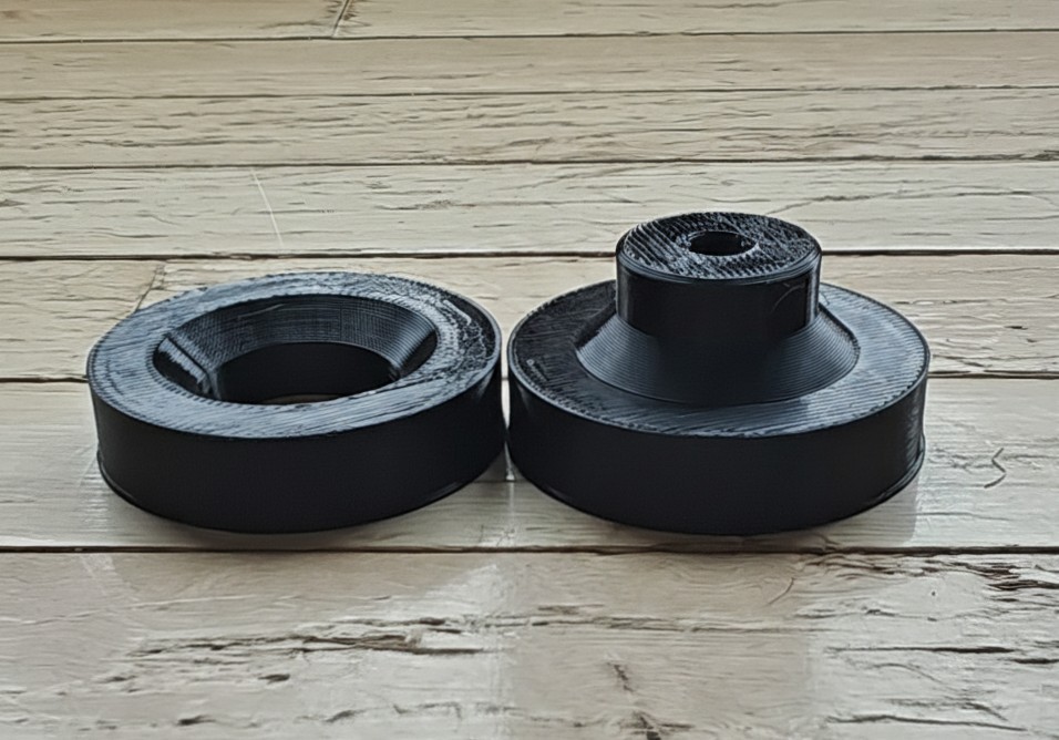 Dimple Die Set for Hydraulic Punch Driver – 5 Sizes (25–50 mm) – USA Made