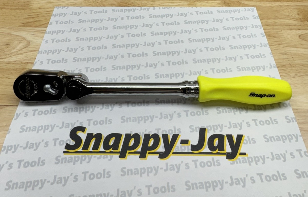 Snap-on Tools HI-VIZ 3/8″ Drive Hard Grip Multi-Position Ratchet FHD80MPHV