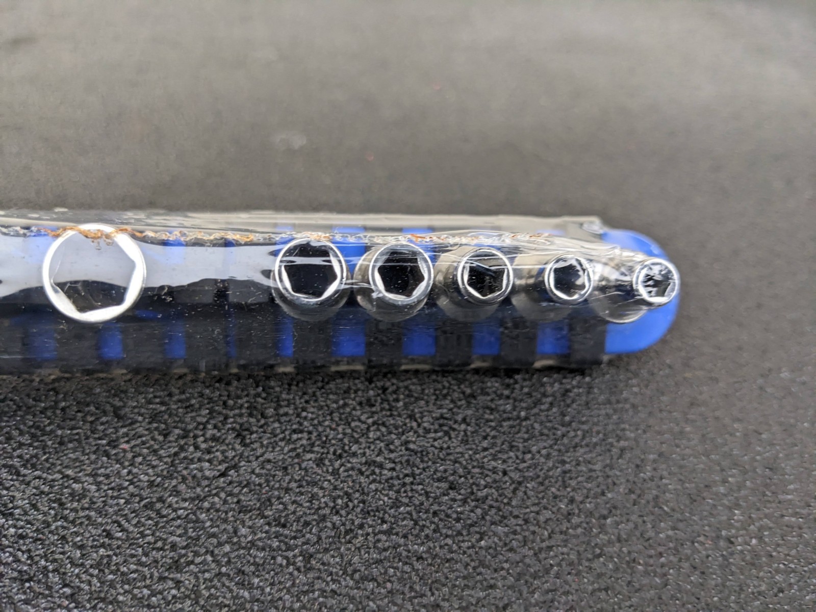 #bp172 Matco Tools NEW SAM146TB 1/4″ DRIVE METRIC 6 POINT CHROME SOCKET SET